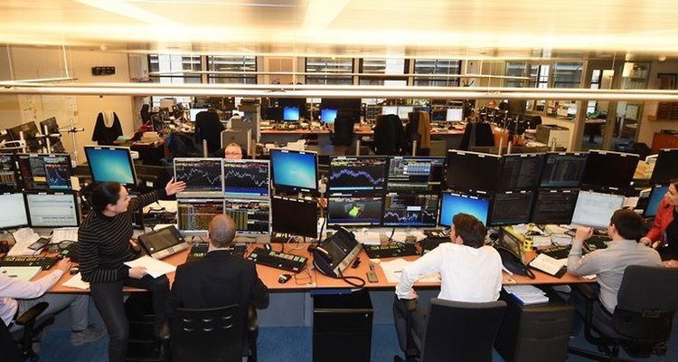 Salle des Marchés de la Banque de France