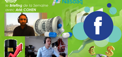 Briefing Trading, Arié COHEN, eToro : Crypto Facebook, TRUMP Prix Médicaments, OutSmartNSDQ, Pétrole