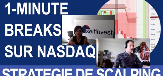 Webinaire avec Amélie PONCIN de WH SelfInvest sur le thème : "Scalper le NASDAQ 100 en UT 1 Minute avec la Stratégie 1-Minute Breaks".