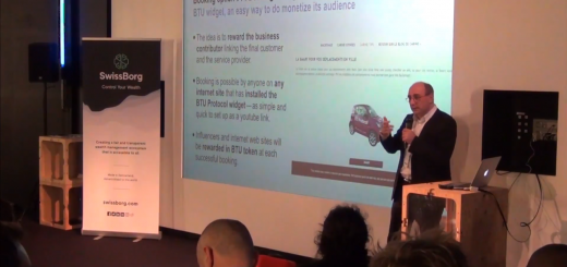 Paris Blockchain Summit by SwissBorg @42 - Présentation de BTU Protocol