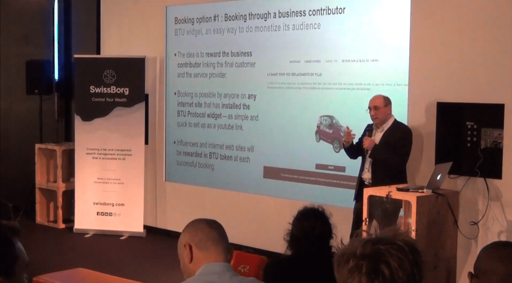 Paris Blockchain Summit by SwissBorg @42 - Présentation de BTU Protocol ...