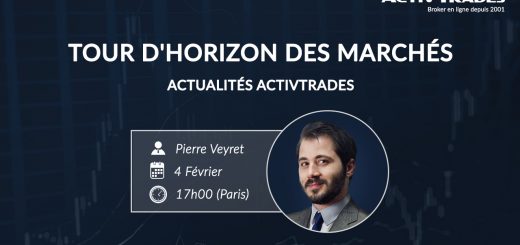 #Trading Insights, Pierre VEYRET, ActivTrades : #ActivTrader, Pétrole, Indices Actions, #FED...