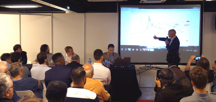 Salon du Trading 2019 - Débat Crypto Monnaies - D. DERHY, D. FAY-MANZO, V. GANNE & M. RAFFARD