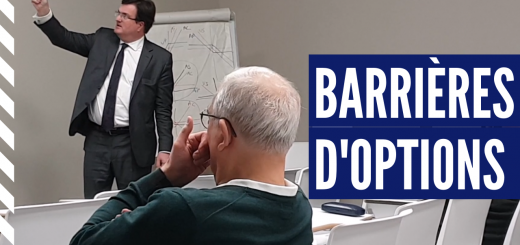 "Les Barrières d'Options peuvent Orienter les Marchés" Georges CASTEL - Conférence ESLSCA / AFATE