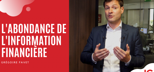 L'Abondance de l'Information Financière. Commentaire de Grégoire FAVET @BFM Business avec @IG France ​