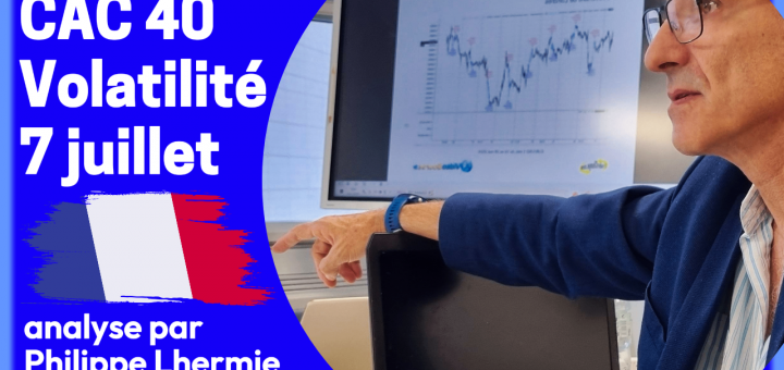 CAC 40 : comment naviguer sur les ACTIONS françaises jusqu'au 7 JUILLET ? Analyse Philippe Lhermie