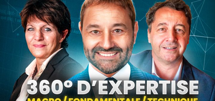 KALEÏS360 : 360 degrés d'Expertise pour 2025 (Macro / Fondamentale / Technique) avec Laurent Albie, Jérôme Boumengel et Véronique Riches-Flores.