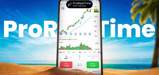 ProRealTime Application Mobile App - sable / palmier / soleil / plage / vacances